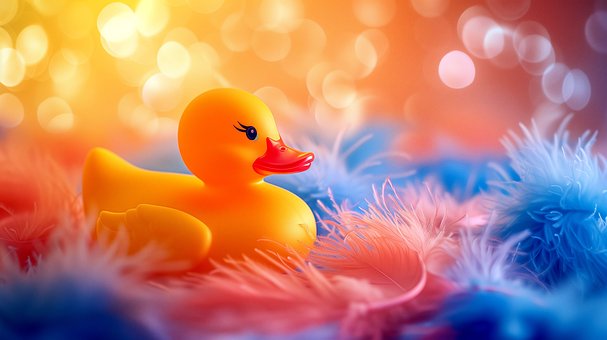 Ai Generat, Cauciuc Duck, Rață, Pene