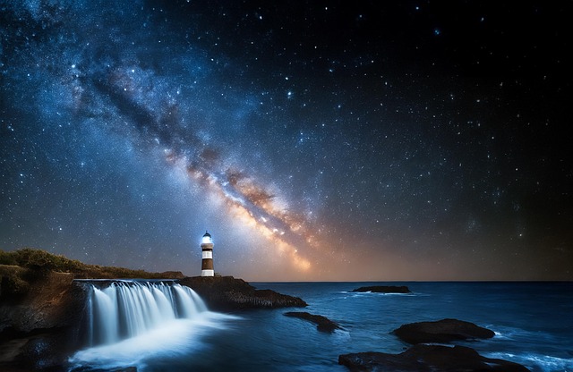 Free ai generated milky way heaven illustration