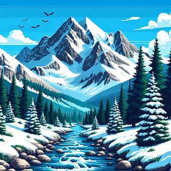 Free Trees Birds illustration and picture