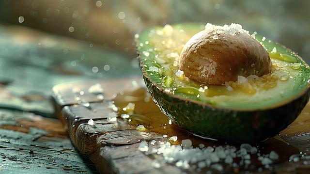 Free ai generated avocado food illustration
