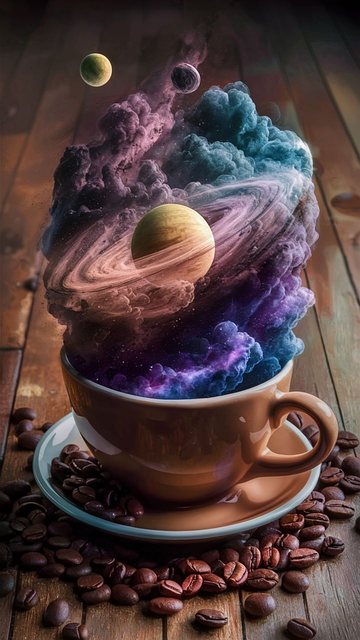 Free ai generated cup nature illustration