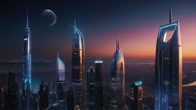 Download free HD stock image of Ai Generated City Free ai generated city futuristic illustration