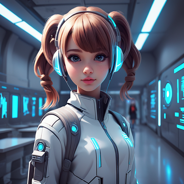 Free Girl Student illustration and picture