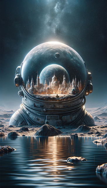 Free Ai Generated Astronaut illustration and picture