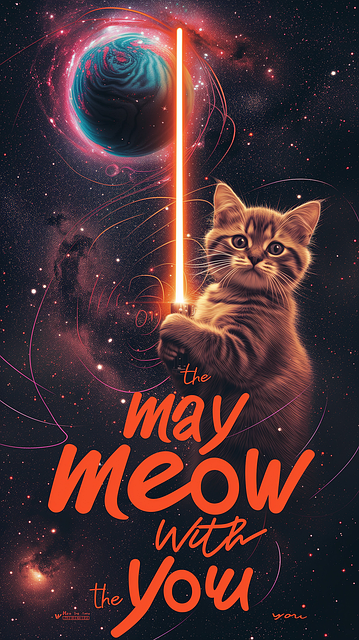 Free Catwars Cat illustration and picture