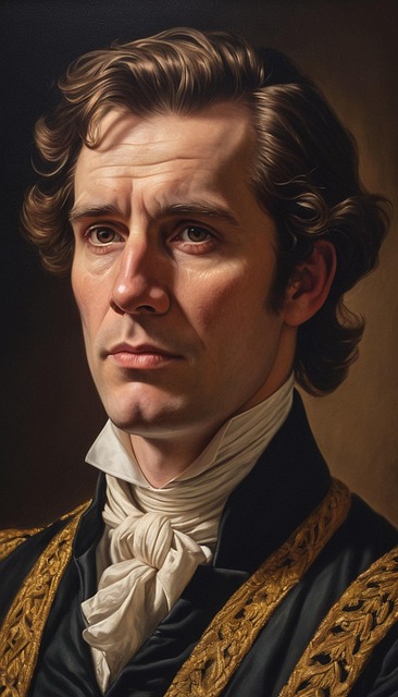 Free ai generated man eighteenth century illustration