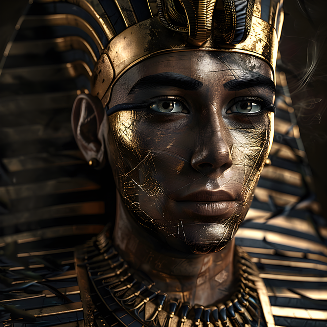 Free ai generated pharaoh egypt illustration