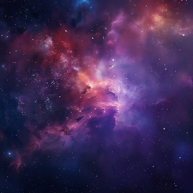 Free ai generated night sky space illustration