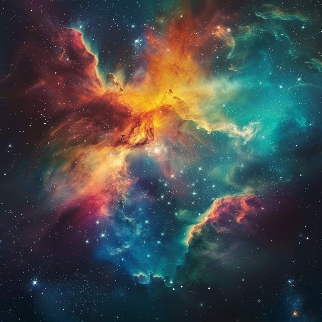 Free ai generated space galaxy illustration