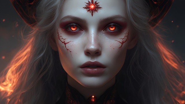 Download free HD stock image of Ai Generated Woman Free ai generated woman demon illustration