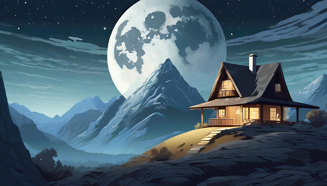Free Ai Generated House illustration and picture