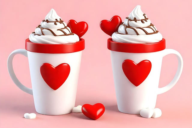 Free ai generated drinks mugs illustration