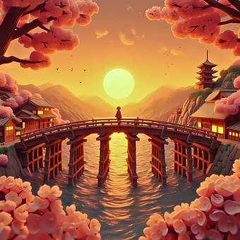 Free Flowers Trees illustration and picture