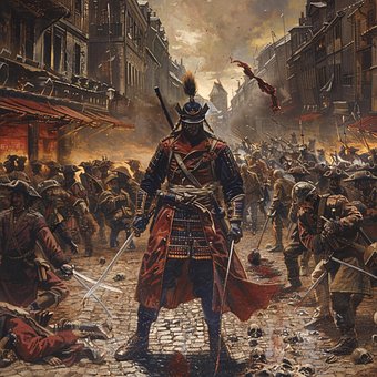 Free Ai Generated Samurai illustration and picture