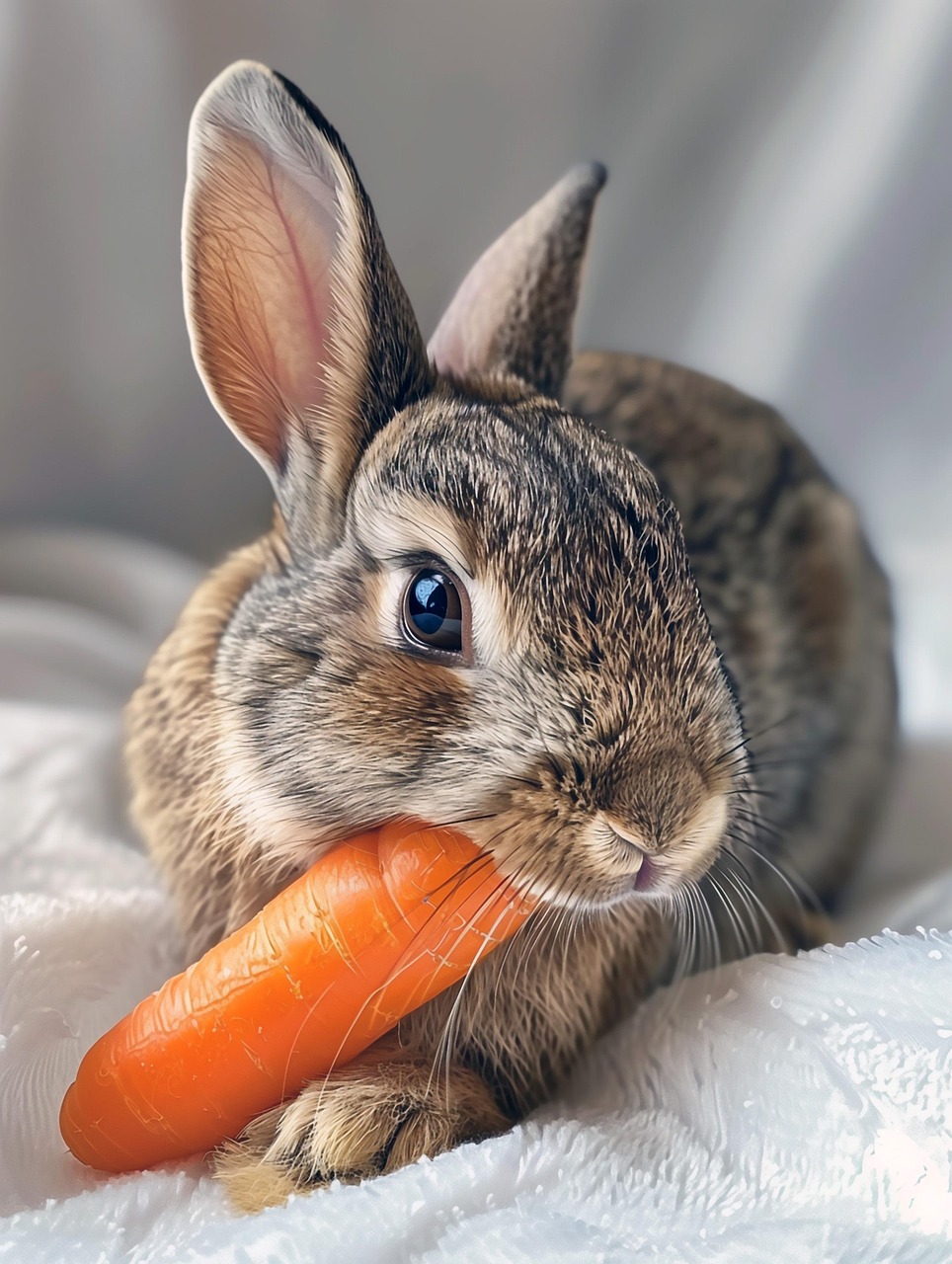Download Ai Generated, Rabbit, Carrot. Royalty-Free Stock Illustration ...