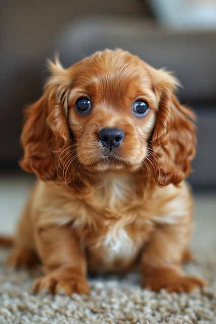 Download free HD stock image of Ai Generated Cocker Spaniel Free ai generated cocker spaniel dog illustration