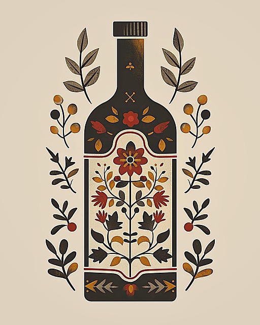 Free ai generated nordic design inspiration nordic folk art illustration