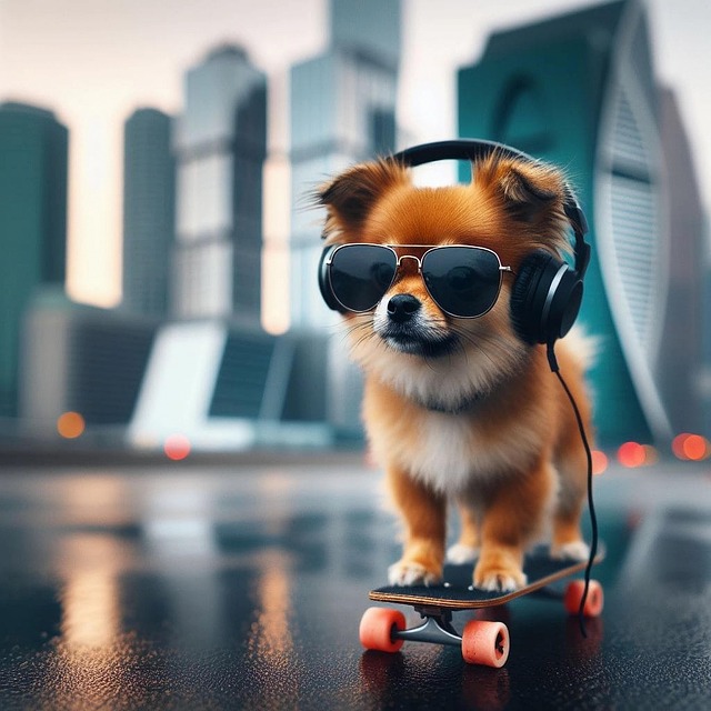 Free ai generated pet nature illustration