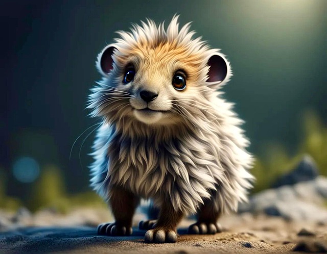 Free ai generated cute nature illustration