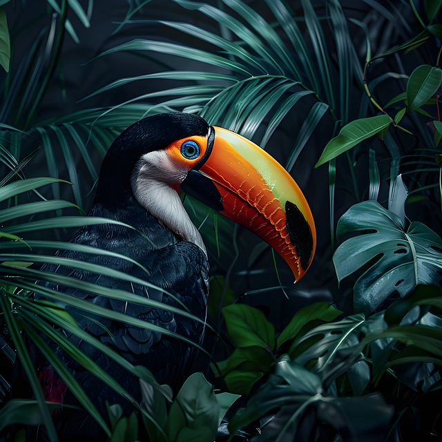 Free ai generated toucan bird illustration