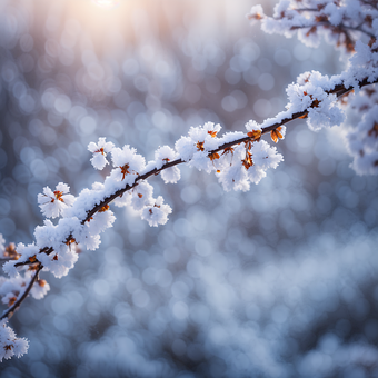 Ai Genereret, Vinter, Blomster