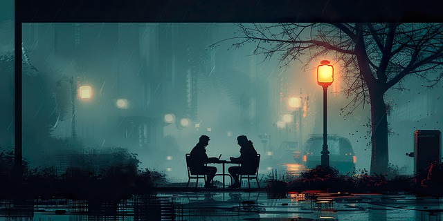 Free ai generated conversation friends illustration