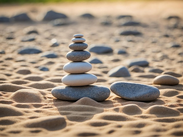 Download free HD stock image of Ai Generated Stones Free ai generated stones balance illustration