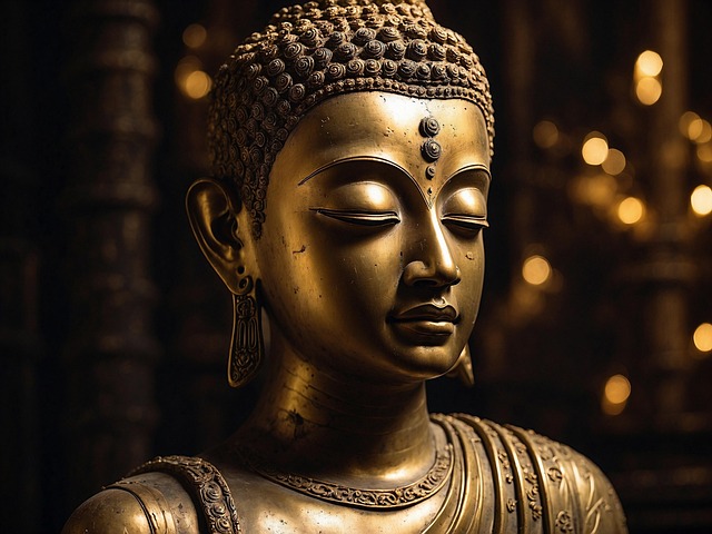 Download free HD stock image of Ai Generated Statue Free ai generated statue buddha purnima illustration