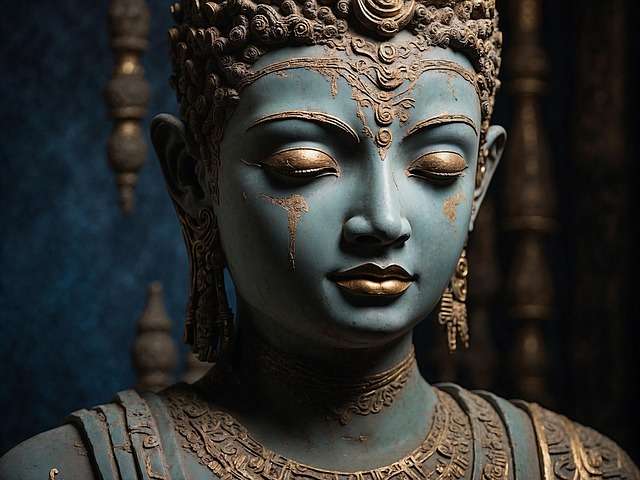 Ai Genereret, Buddha, Statue, Meditation