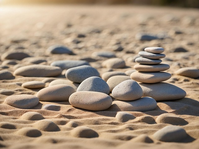 Download free HD stock image of Ai Generated Stones Free ai generated stones zen illustration