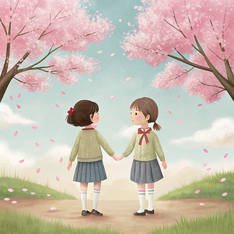 Free Ai Generated Girls illustration and picture