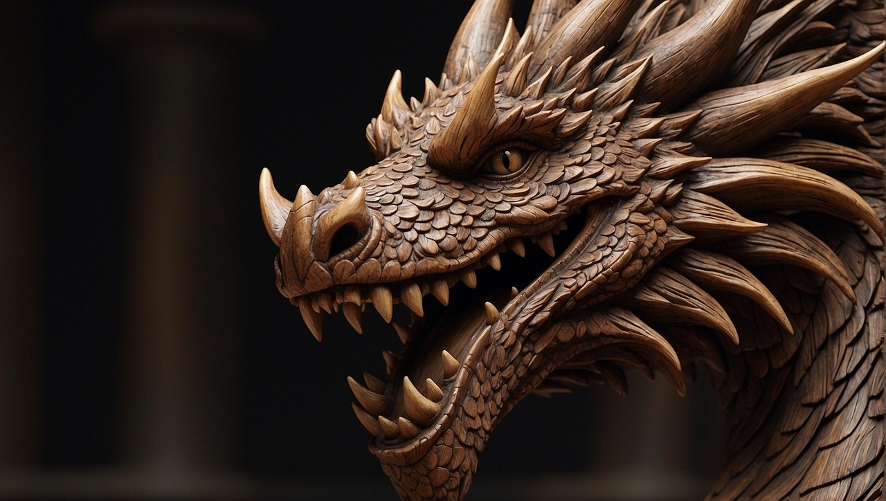 Download Ai Generated, Dragon, Wood. Royalty-Free Stock Illustration ...