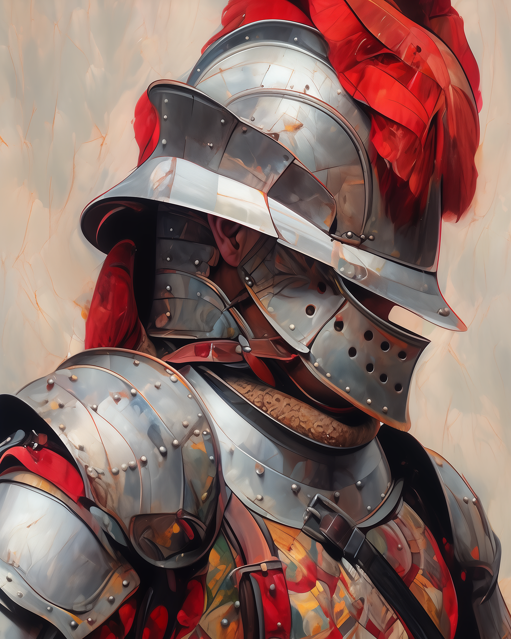Download Ai Generated Warrior Knight Royalty Free Stock Illustration
