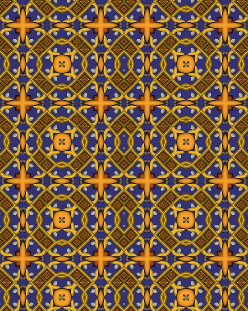 Geometrisk Mønster, Retro Stil