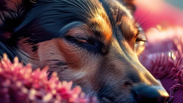 Free Ai Generated Dog illustration and picture