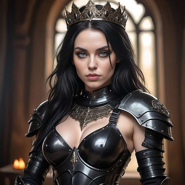 Free warrior princess fantasy illustration