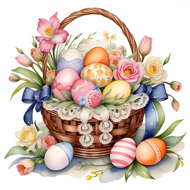 Free easter eggs colors illustration