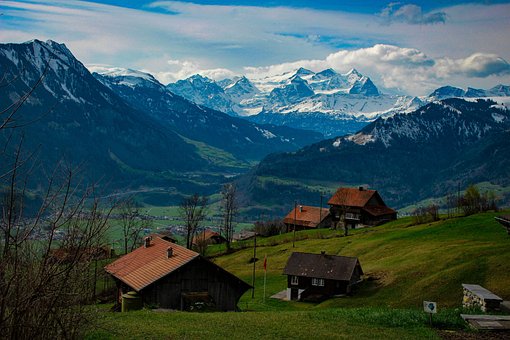 Free Alps Village photo and picture