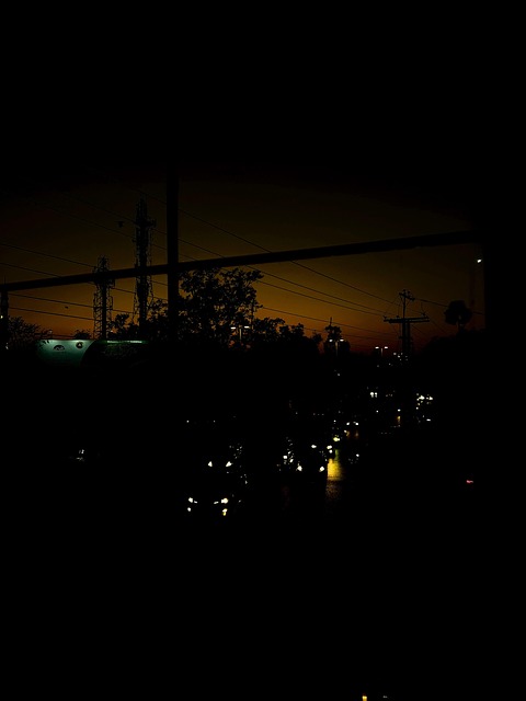 Luz, Noche, Atardecer, Cielo