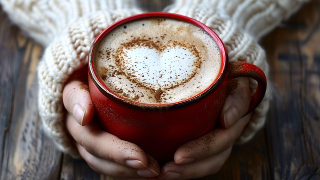 Free ai generated hot chocolate mug illustration