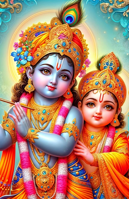 Free Ai Generated Krishna illustration and picture