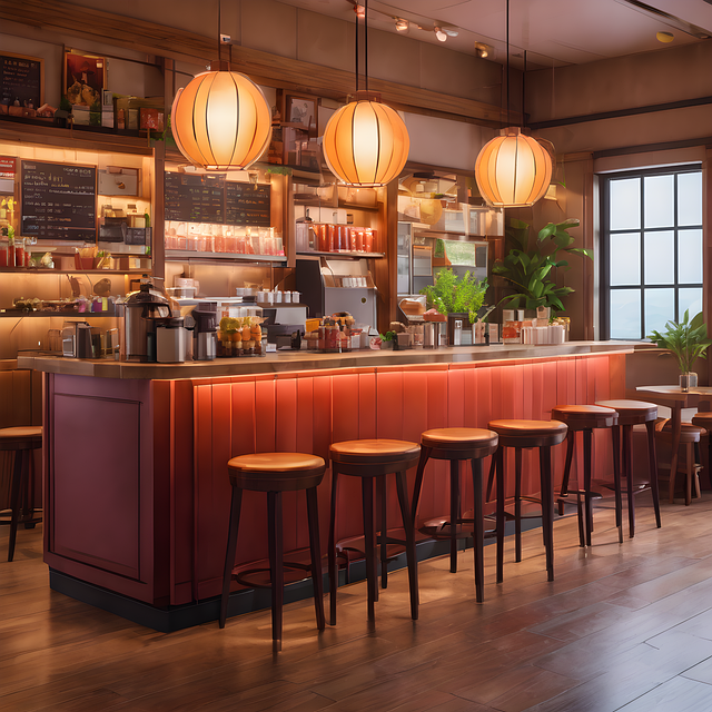Download Bar, Stools, Interior Design. Royalty-Free Stock Illustration ...
