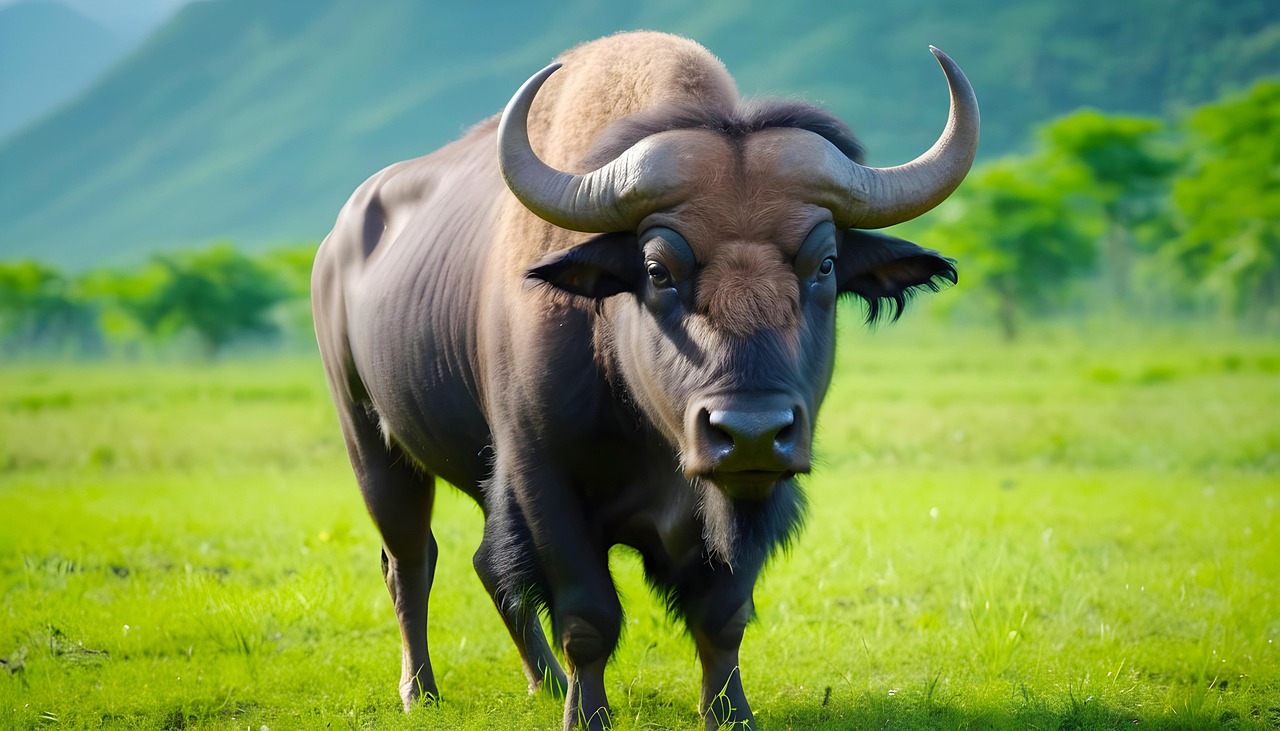 Download Wild Buffalo Buffalo Bison Royalty Free Stock Illustration