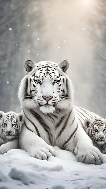 Free Ai Generated Tiger illustration and picture