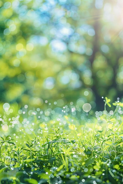 Free spring grass nature illustration
