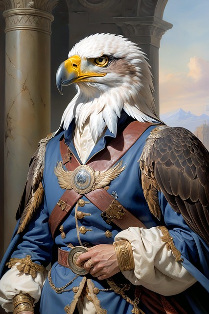Download free HD stock image of Ai Generated Raptor Free ai generated raptor knight illustration