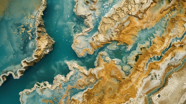 Free ai generated coastline rock illustration