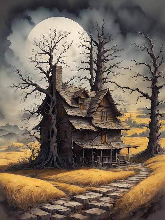 Download Ai Generated, House, Nature. Royalty-Free Stock Illustration ...