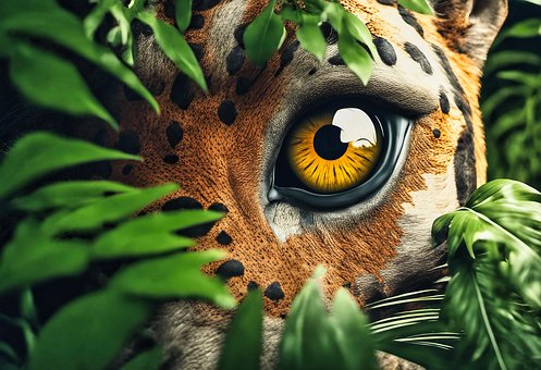 Free Ai Generated Cheetah illustration and picture