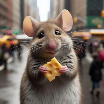 Ai Gerado, Rato, Queijo, Animal